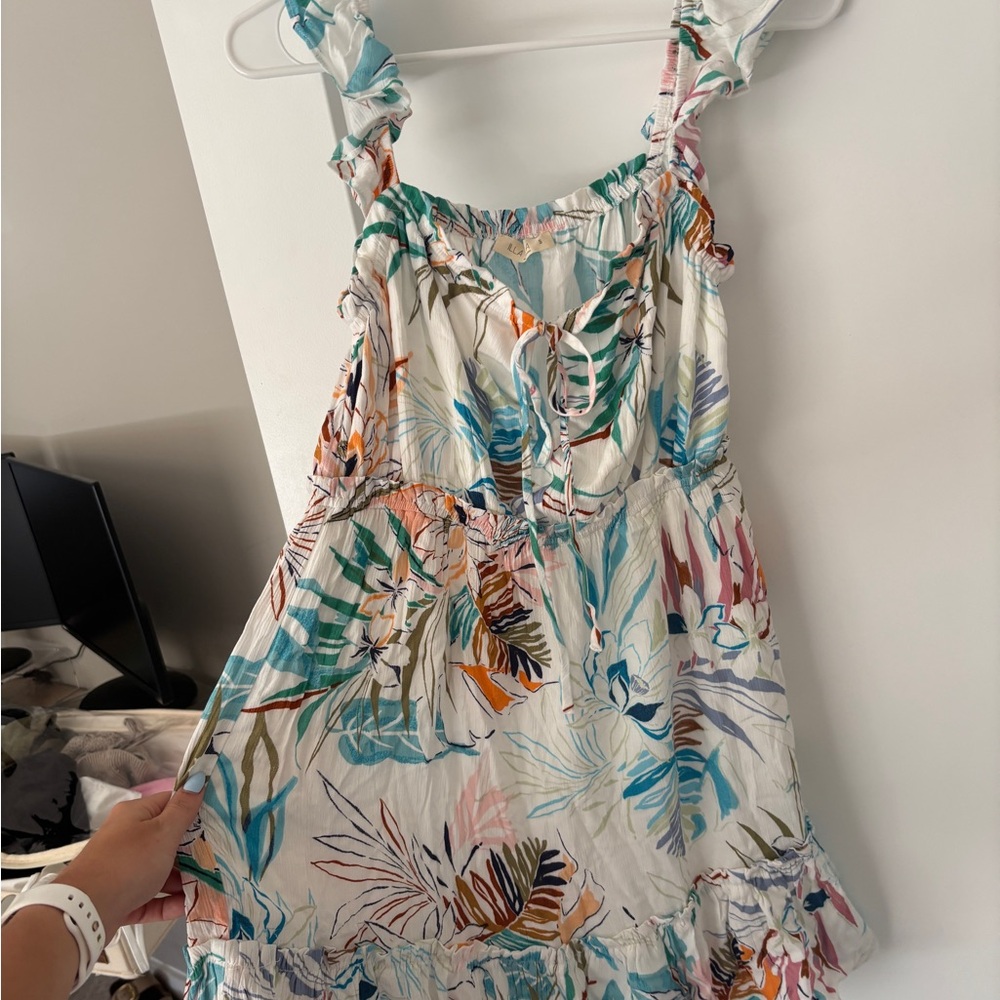 Floral Sun Dress - Multicolor